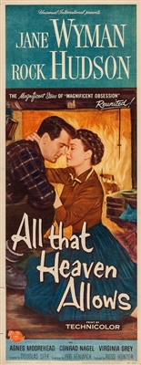 All That Heaven Allows movie posters (1955) wooden framed poster