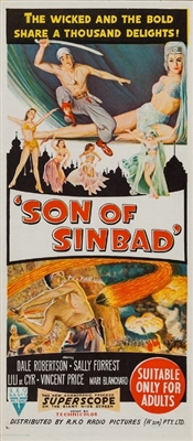 Son of Sinbad movie posters (1955) Stickers MOV_1915753