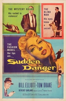 Sudden Danger movie posters (1955) canvas poster