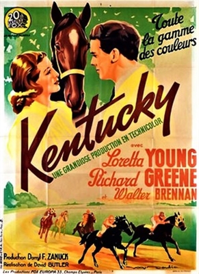 Kentucky movie posters (1938) wood print