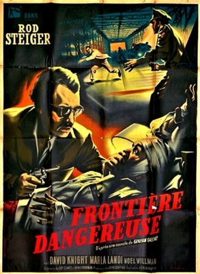 Across the Bridge movie posters (1957) metal framed poster