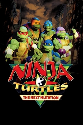 &quot;Ninja Turtles: The Next Mutation&quot; movie posters (1997) pillow