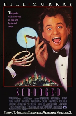 Scrooged movie posters (1988) Stickers MOV_1916529