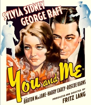 You and Me movie posters (1938) wood print