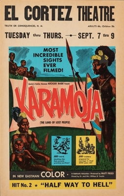 Karamoja movie posters (1955) poster