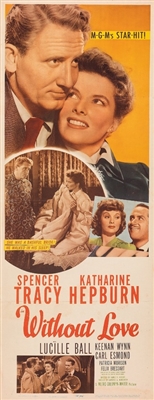 Without Love movie posters (1945) wooden framed poster