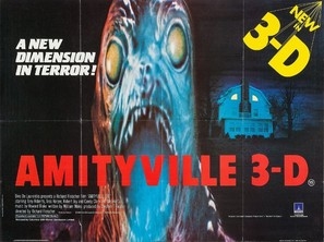 Amityville 3-D movie posters (1983) t-shirt