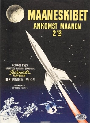 Destination Moon movie posters (1950) Mouse Pad MOV_1916636