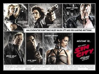 Sin City movie posters (2005) puzzle MOV_1917059