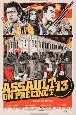 Assault on Precinct 13 movie posters (1976) wooden framed poster