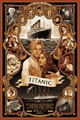 Titanic movie posters (1997) puzzle MOV_1918486