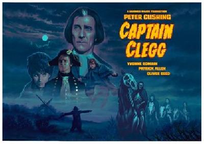 Captain Clegg movie posters (1962) metal framed poster