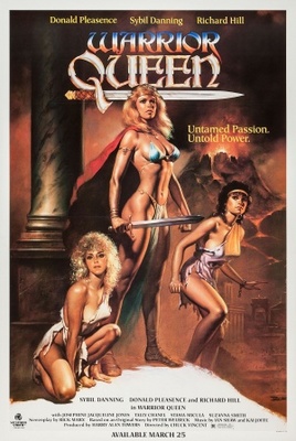 Warrior Queen movie poster (1987) wood print