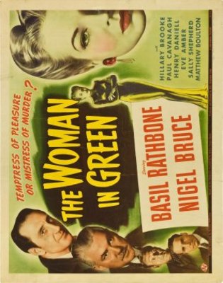 The Woman in Green movie poster (1945) tote bag