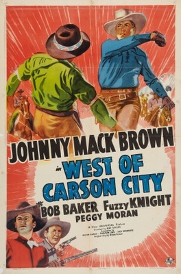 West of Carson City movie poster (1940) mouse pad