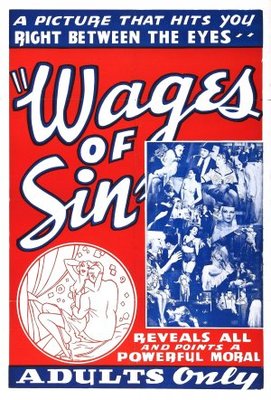 The Wages of Sin movie poster (1938) Longsleeve T-shirt
