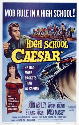 High School Caesar movie poster (1960) poster with hanger