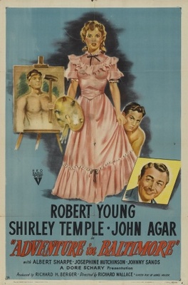 Adventure in Baltimore movie poster (1949) Longsleeve T-shirt