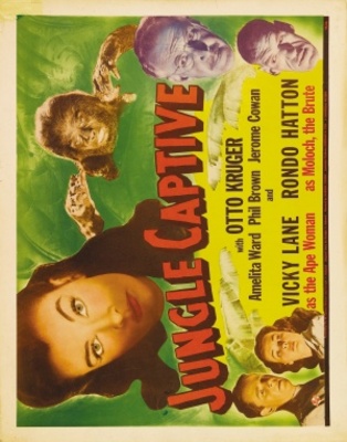 The Jungle Captive movie poster (1945) canvas poster