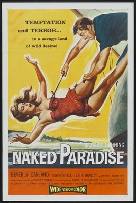 Naked Paradise movie poster (1957) hoodie