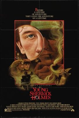 Young Sherlock Holmes movie poster (1985) tote bag