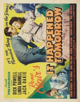 It Happened Tomorrow movie poster (1944) mug