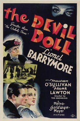 The Devil-Doll movie poster (1936) metal framed poster