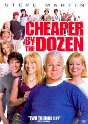 Cheaper by the Dozen movie poster (2003) metal framed poster