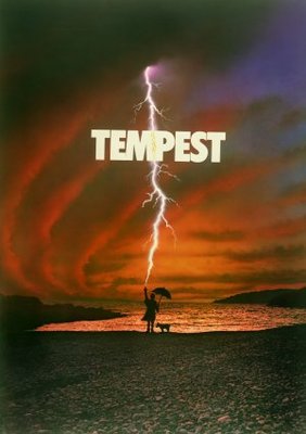Tempest movie poster (1982) wooden framed poster