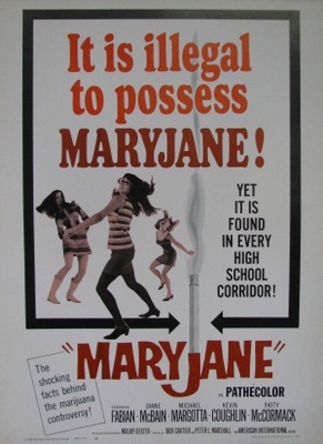 Maryjane movie poster (1968) pillow