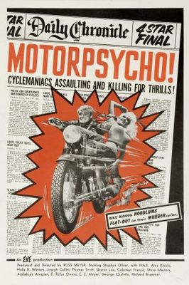Motor Psycho movie poster (1965) mouse pad