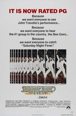 Saturday Night Fever movie poster (1977) mouse pad