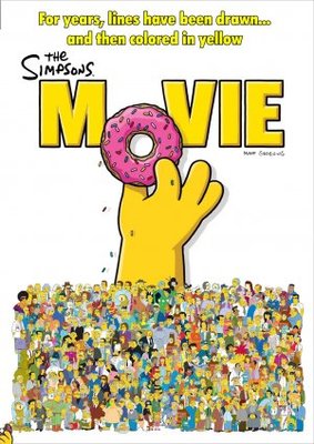 The Simpsons Movie movie poster (2007) Stickers MOV_1a031fea