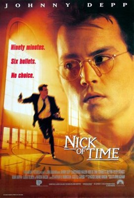Nick of Time movie poster (1995) poster with hanger