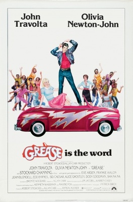 Grease movie poster (1978) mouse pad