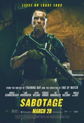 Sabotage movie poster (2014) sweatshirt