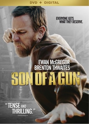 Son of a Gun movie poster (2014) wooden framed poster