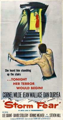 Storm Fear movie poster (1955) hoodie
