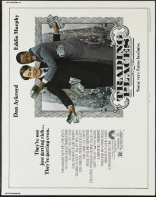 Trading Places movie poster (1983) wood print
