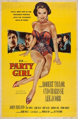Party Girl movie poster (1958) mouse pad