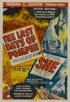 She movie poster (1935) wooden framed poster