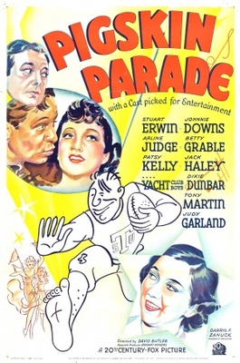 Pigskin Parade movie poster (1936) mouse pad