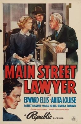 Main Street Lawyer movie poster (1939) tote bag