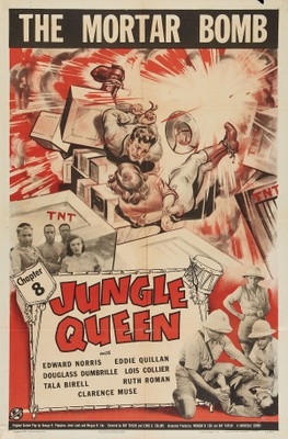 Jungle Queen movie poster (1945) sweatshirt