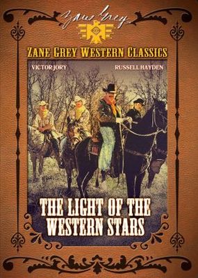 The Light of Western Stars movie poster (1940) poster with hanger