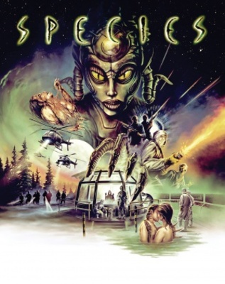 Species movie poster (1995) hoodie
