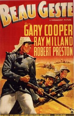 Beau Geste movie poster (1939) poster