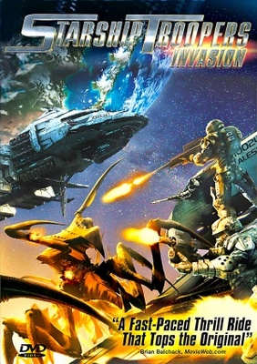 Starship Troopers: Invasion movie poster (2012) pillow