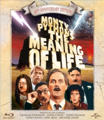 The Meaning Of Life movie poster (1983) wood print