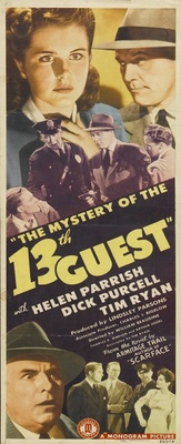 Mystery of the 13th Guest movie poster (1943) tote bag